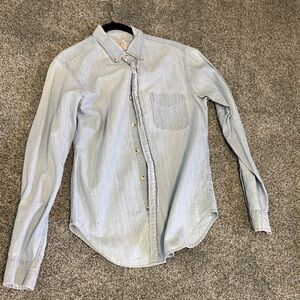 Mens chambray jcrew shirt